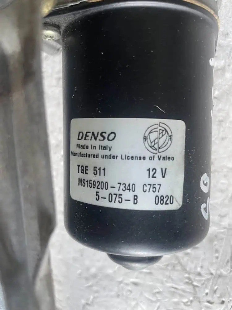 MS1592007340-2 Motorino Tergicristallo Anteriore Fiat Punto 1.2 8V (44kw) - MS1592007340