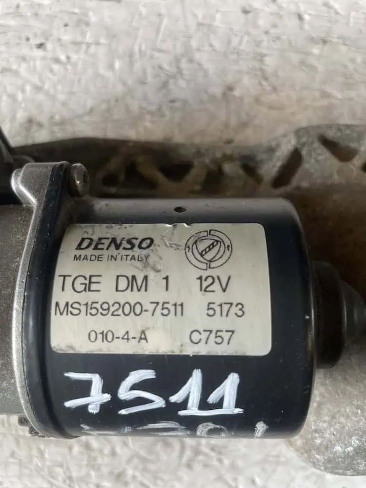 MS1592007511-2 Motorino Tergicristallo Anteriore Fiat Idea 1.9 MJT (74kw) – MS1592007511