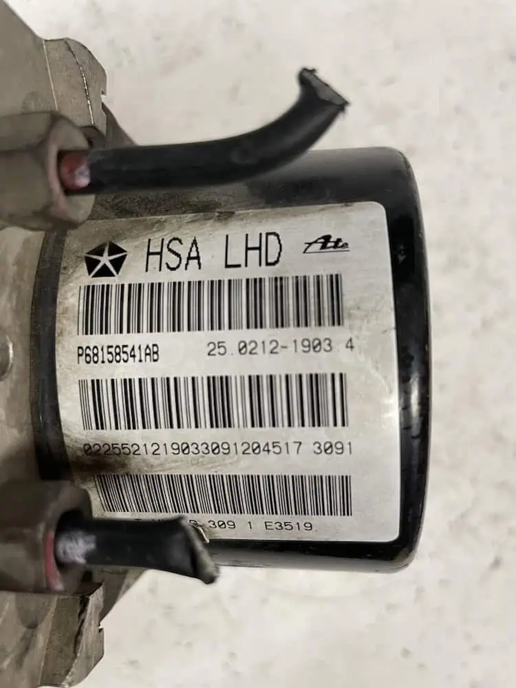 P68158541AB-2 Centralina Pompa ABS Fiat Freemont 2.0 MJT (125kw) – P68158541AB