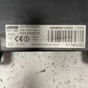 Centralina Body Computer Fiat Panda 1.2 Benzina (44kw) – S118578030C