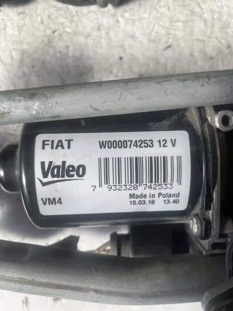 Motorino Tergicristallo Anteriore Fiat Tipo 1.4 Benzina (70kw) - W000074253