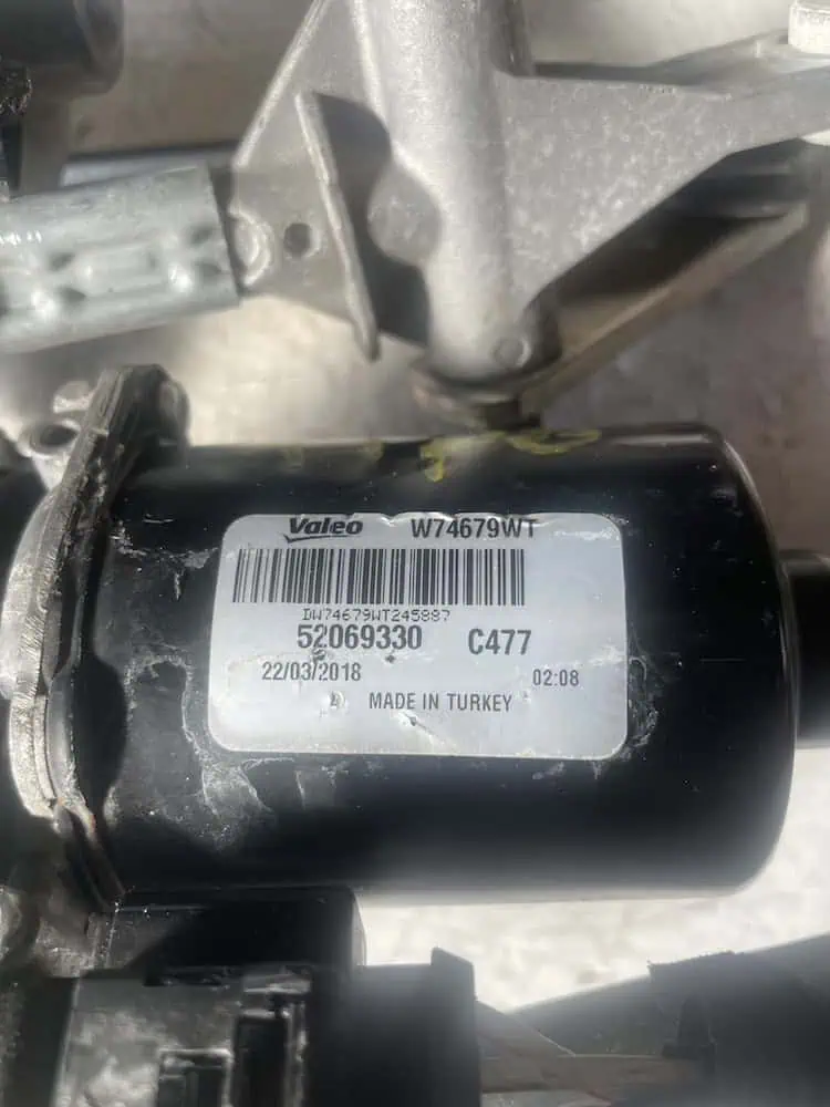 Motorino Tergicristallo Anteriore Fiat Tipo 1.4 Benzina (70kw) - W000074253