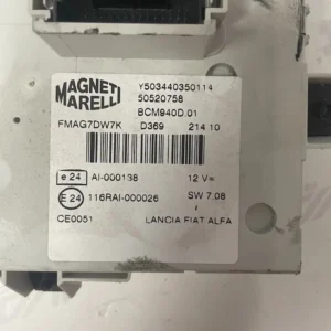Centralina Body Computer Alfa Romeo Giulietta 2.0 16V JTDm (103kw) – Y503440350114