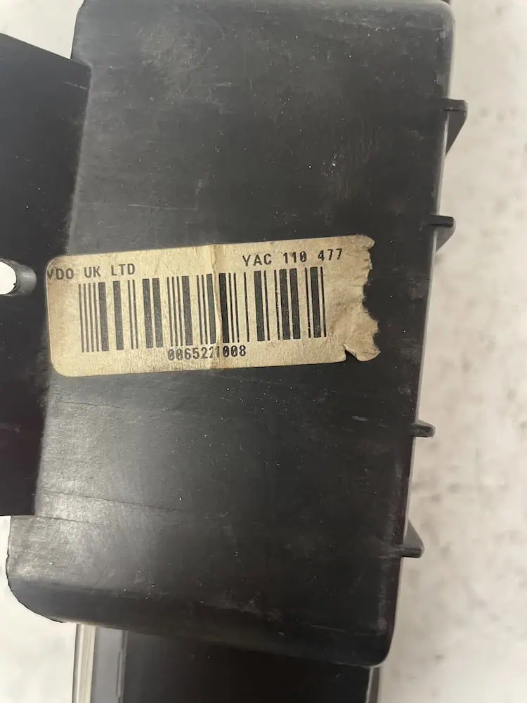 Quadro Strumenti Rover 75 2.0 CDTi (96kw) – YAC110477