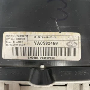 Quadro Strumenti Land Rover Discovery 2.7 TDV6 (140kw) – YAC502460