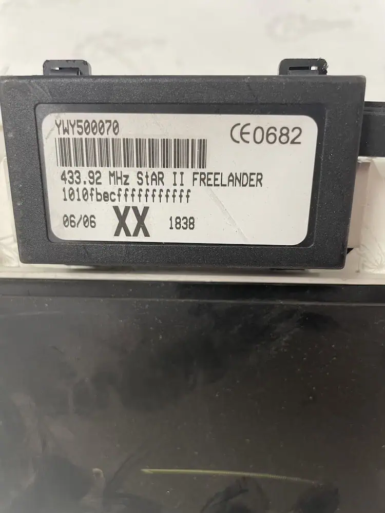 YWY500070-2 Quadro Strumenti Land Rover Freelander 1 2.0 TD4 4x4 (82kw) – YWY500070