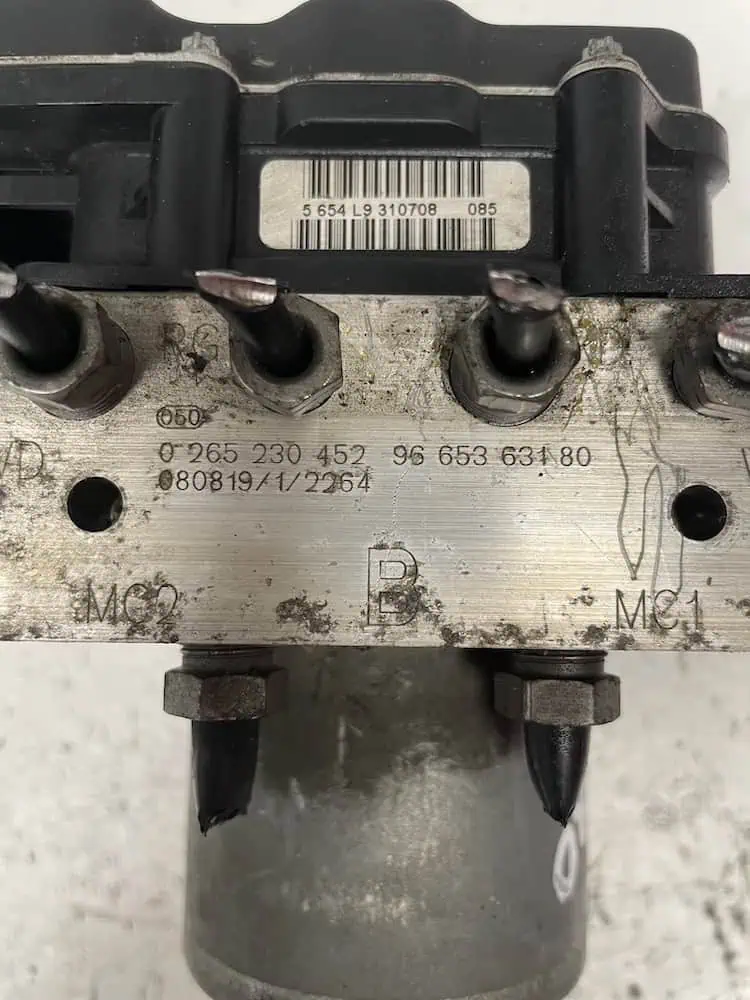 0265230452-2 Centralina Pompa ABS Peugeot 308 1.6 HDi (07-11) – 0265230452