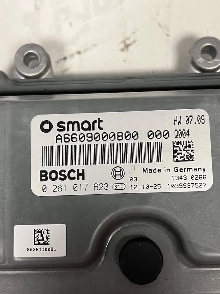 Centralina Motore Smart Fortwo (451) 800 CDI (10-15) – 0281017623