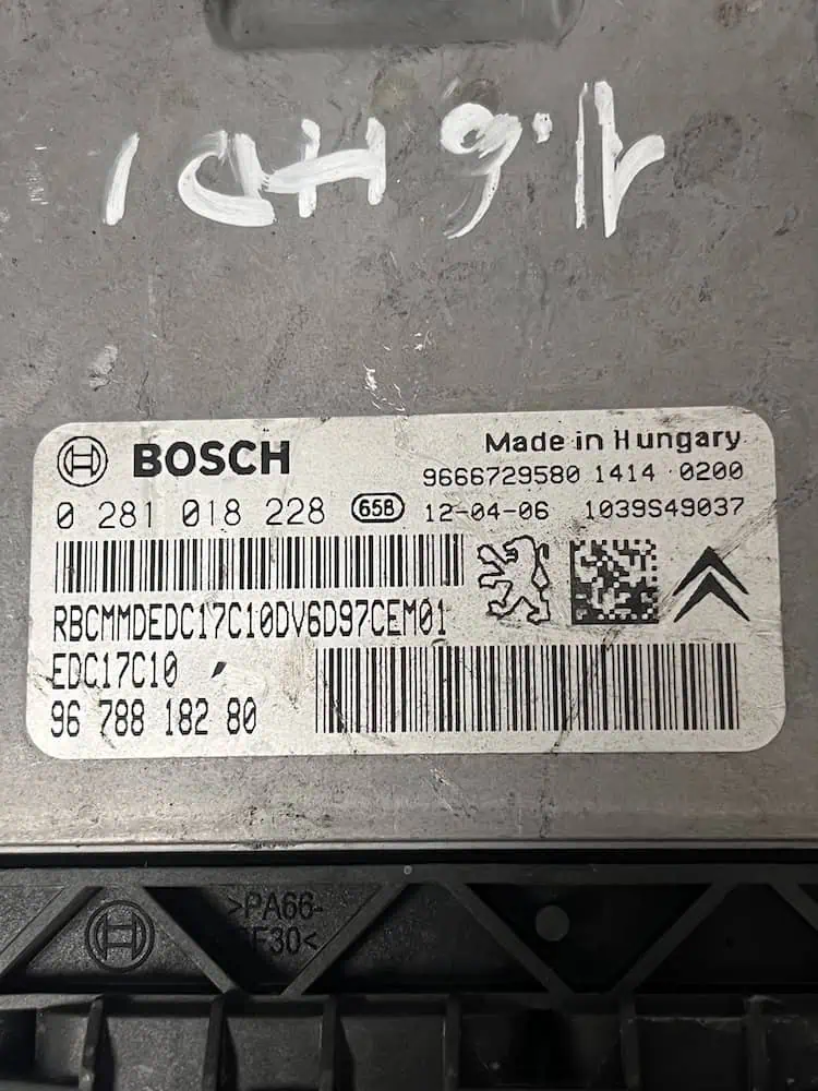 Centralina Motore Citroen Berlingo 1.6 HDi (12-15) – 0281018228