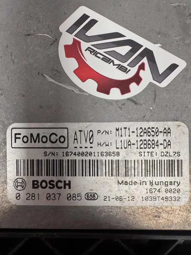 Centralina Motore Ford Focus 1.5 EcoBlue (2018-2026) – 0281037085