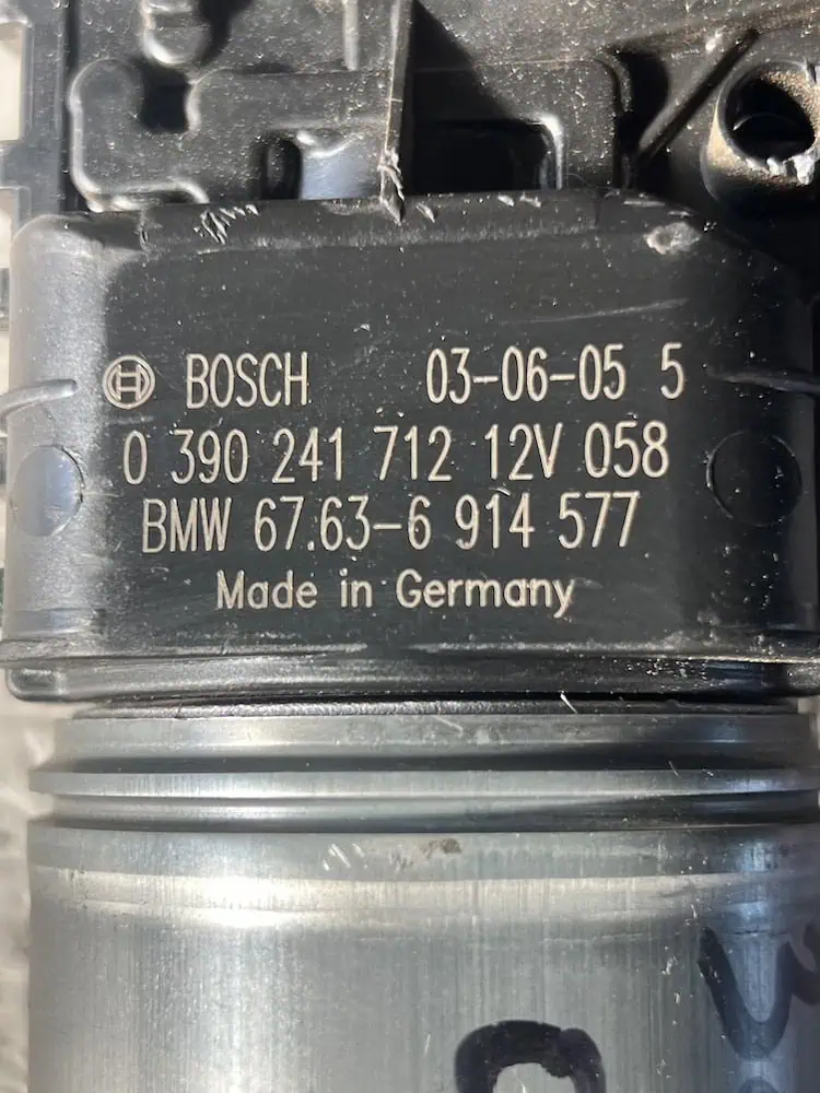 Motorino Tergicristallo Anteriore Bmw X3 2.0 Diesel (09-15) – 0390241712