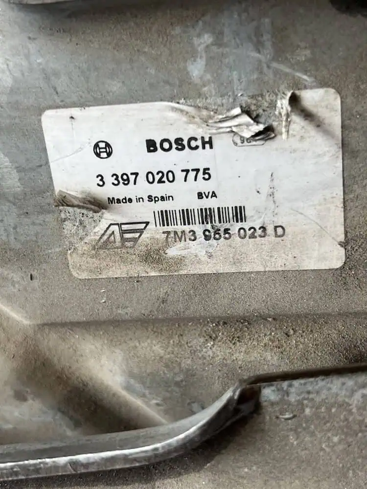 Motorino Tergicristallo Anteriore Volkswagen Sharan 2.0 Benzina (95-10) – 0390241803