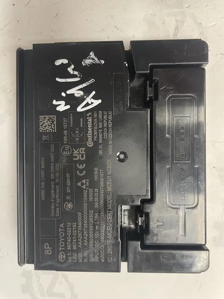 Centralina Modulo Bluetooth Toyota Yaris 1.5 Hybrid (2020 >) – 10R0615727
