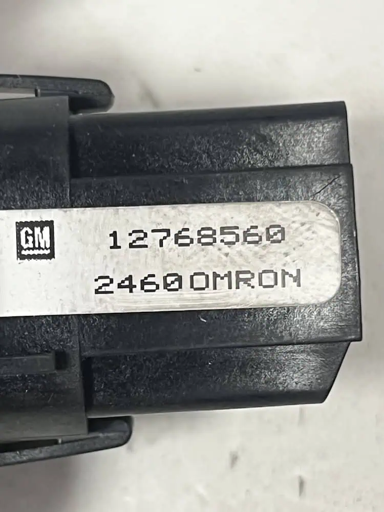 Pulsante Start&Stop Saab 9-5 2.0 TiD 16V (118kw) – 12768560