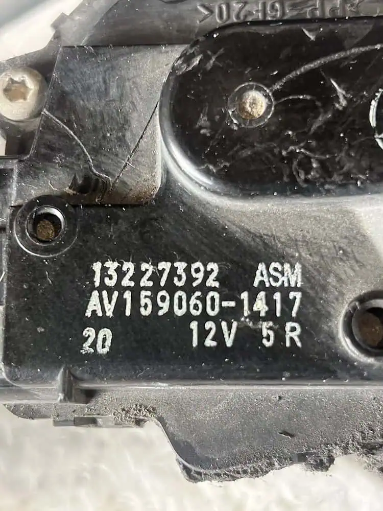 13227392-2 Motorino Tergicristallo Anteriore Opel Insignia A 2.0 CDTi (08-17) – 13227392