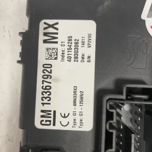 Centralina Body Computer Opel Corsa D 1.0 Benzina (2010-2014) – 13367920