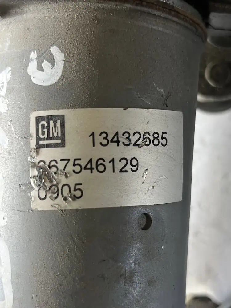 Motorino Tergicristallo Anteriore Opel Corsa E 1.2 Benzina (14-19) – 13432685
