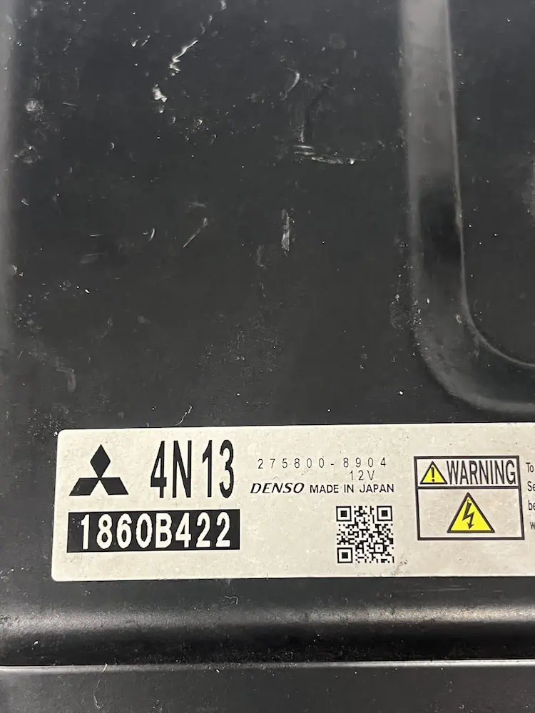 Centralina Motore Mitsubishi ASX 1.8 DI-D (2010 >) – 1860B422