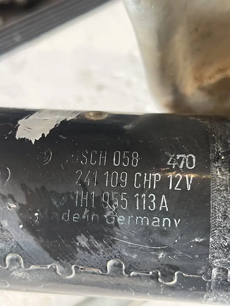 Motorino Tergicristallo Anteriore Volkswagen Golf III 1.9 TDi (91-97) – 1H1955113A