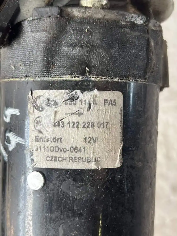 Motorino Tergicristallo Anteriore Volkswagen Golf IV 1.9 Diesel (81kw) – 1J0955325A