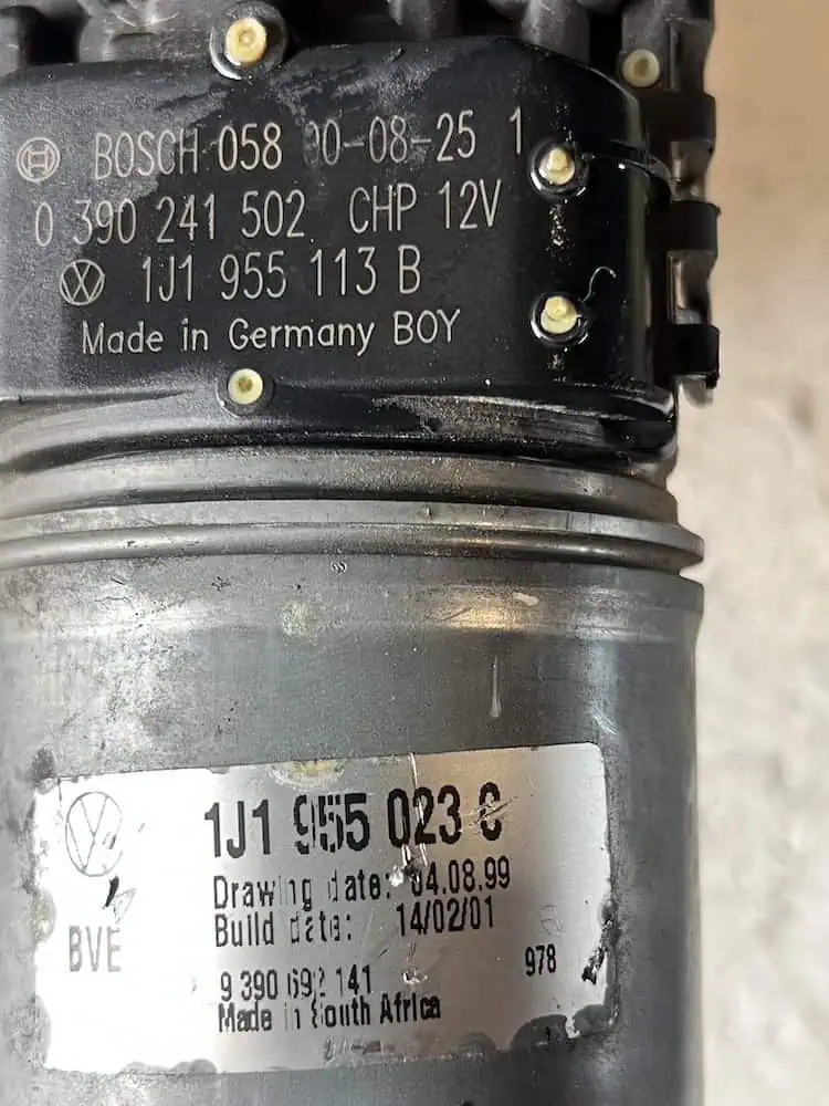 Motorino Tergicristallo Anteriore Volkswagen Golf IV 1.9 TDI – 1J1955023C