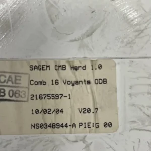 Quadro Strumenti Citroen C3 1.4 Benzina (03-09) – 216755971