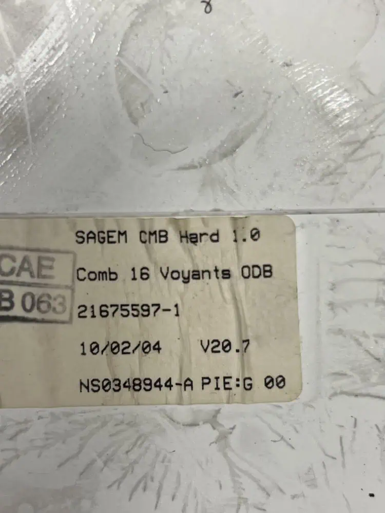 Quadro Strumenti Citroen C3 1.4 Benzina (03-09) – 216755971