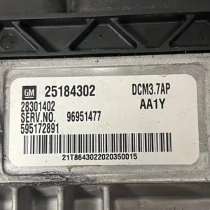 Centralina Motore Chevrolet Cruze 2.0 VCDi (2011 >) – 25184302