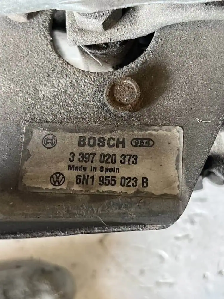 Motorino Tergicristallo Anteriore Volkswagen Polo 1.0 Benzina (37kw) – 3397020373