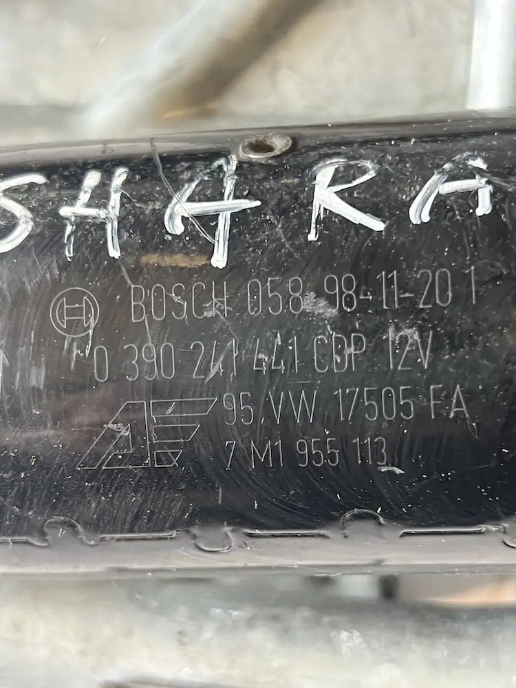 Motorino Tergicristallo Anteriore Volkswagen Sharan 1.9 TDI (95-10) – 3397020479
