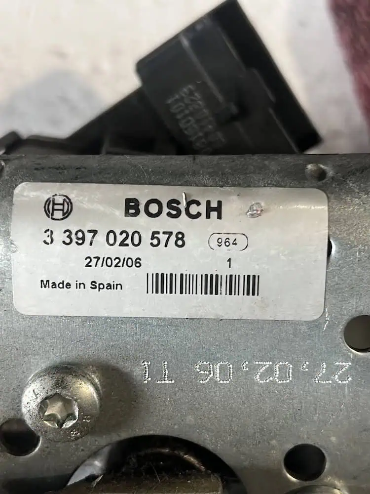 3397020578-2 Motorino Tergicristallo Anteriore Peugeot 206 1.4 HDi SW (98-09) – 3397020578