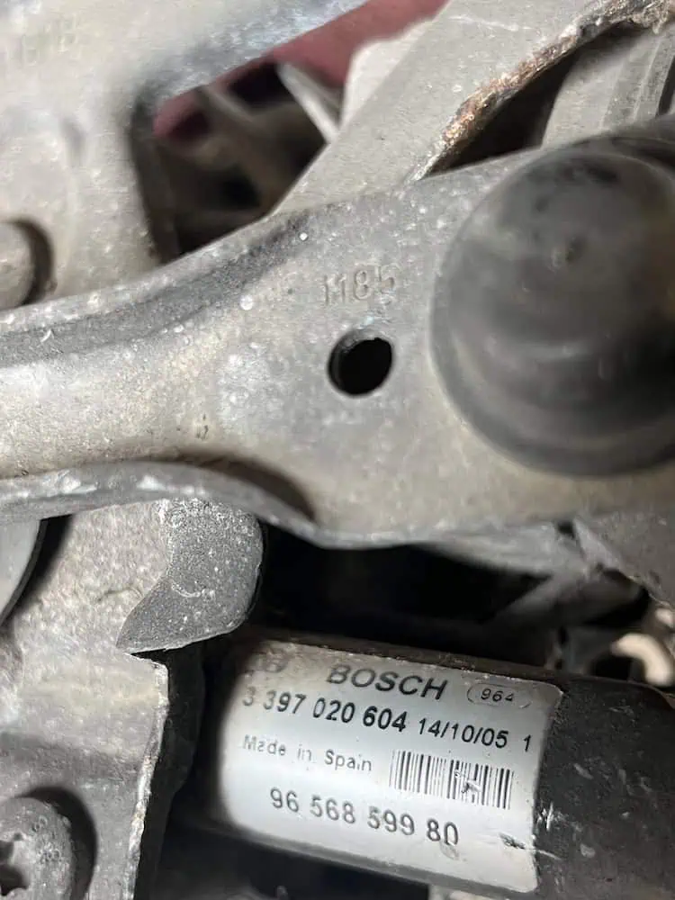 Motorino Tergicristallo Anteriore SX Peugeot 407 2.0 Benzina (04-11) – 3397020604