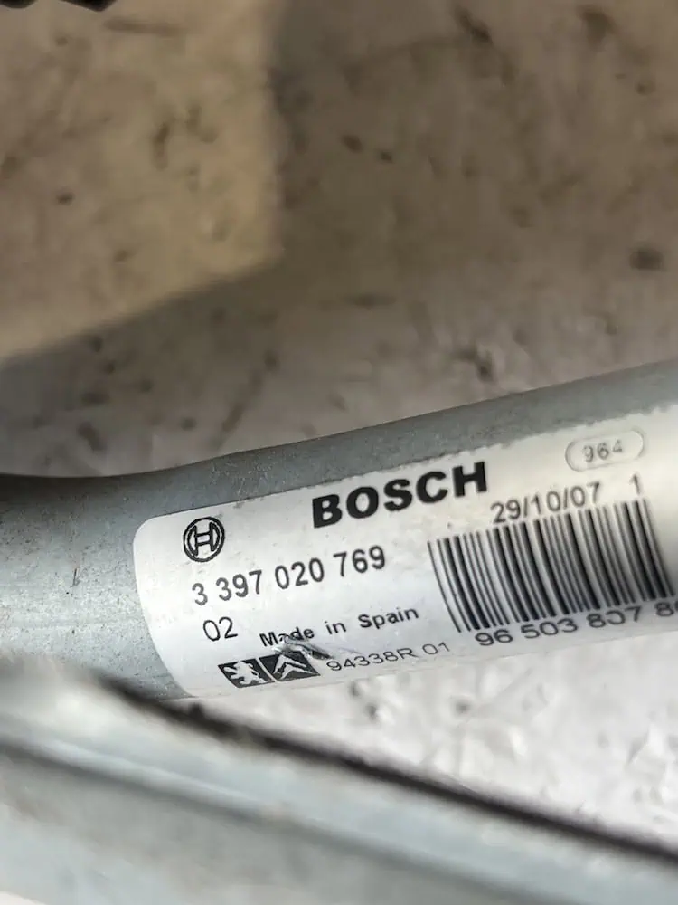 Motorino Tergicristallo Anteriore Peugeot 207 1.6 HDI (06-15) – 3397020769