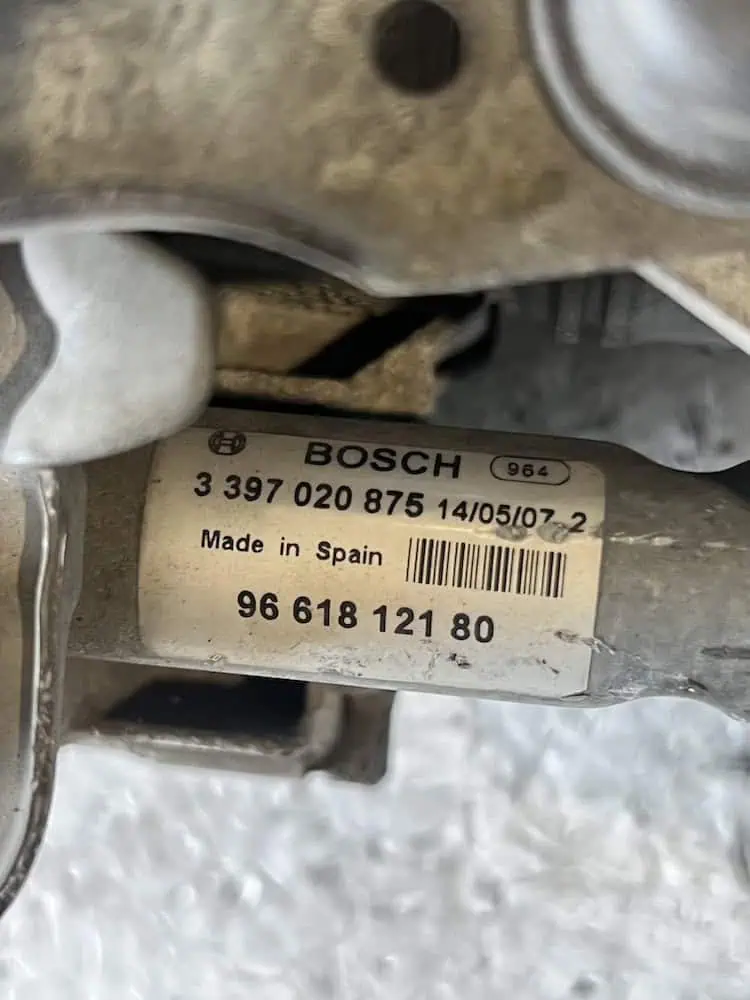 3397020875-2 Motorino Tergicristallo Anteriore Peugeot 407 2.0 HDi (04-11) – 3397020875