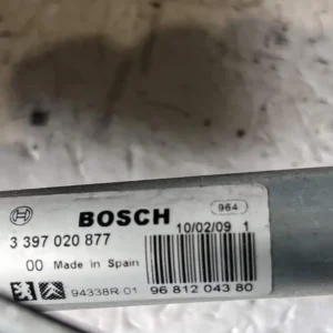 3397020877-2 Motorino Tergicristallo Anteriore Peugeot 207 1.6 HDi (06-15) – 3397020877