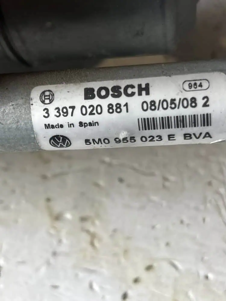 Motorino Tergicristallo Anteriore SX Volkswagen Golf Plus 1.4 TSI (04-14) – 3397020881