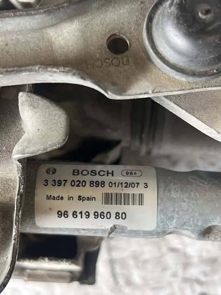 3397020898-2 Motorino Tergicristallo Anteriore Peugeot 407 2.7 HDi (2005 >) – 3397020898