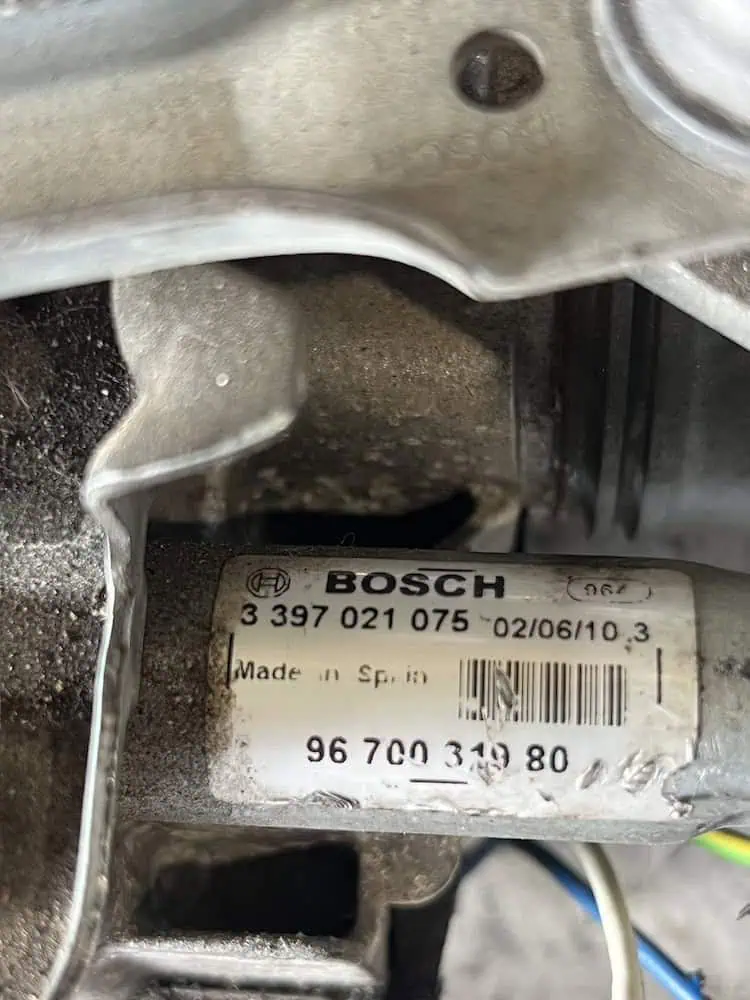 3397021075-2 Motorino Tergicristallo Anteriore SX Peugeot 407 1.6 HDi (04-10) – 3397021075