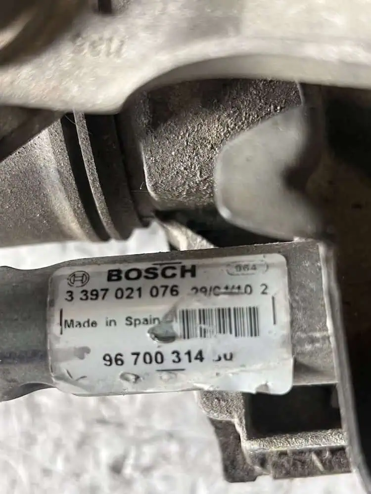 3397021076-2 Motorino Tergicristallo Anteriore DX Peugeot 407 1.6 HDi (04-10) – 3397021076