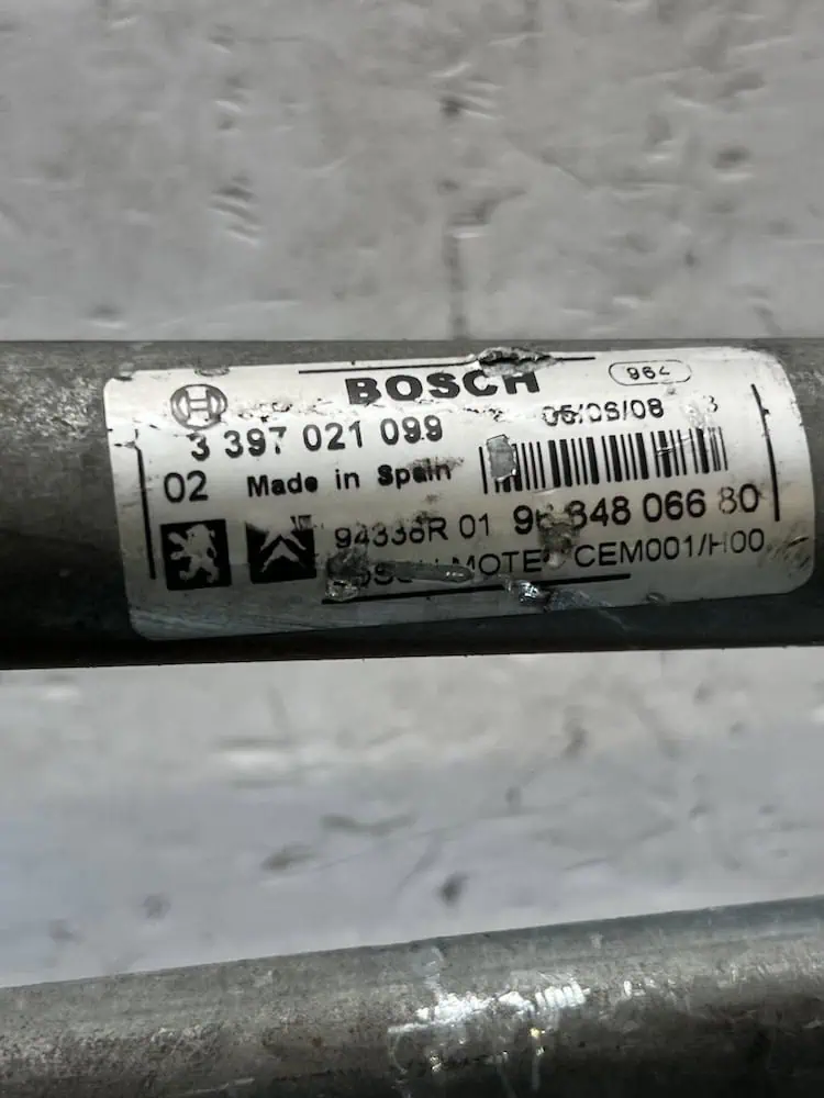 3397021099-2 Motorino Tergicristallo Anteriore Peugeot 308 1.4 16V (07-14) – 3397021099