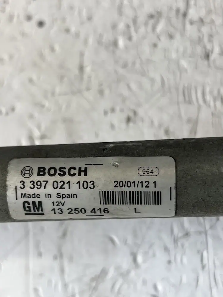 3397021103-2 Motorino Tergicristallo Anteriore Opel Meriva B 1.4 GPL Tech (10-17) – 3397021103