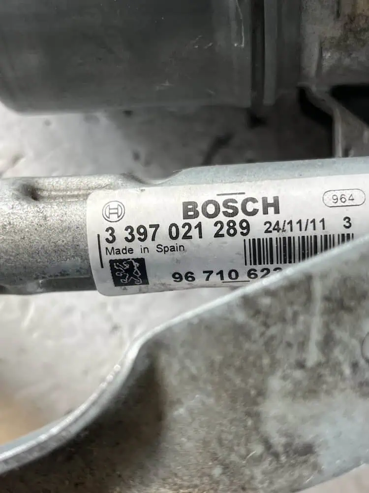 Motorino Tergicristallo Anteriore Peugeot 5008 2.0 HDi (09-15) – 3397021289