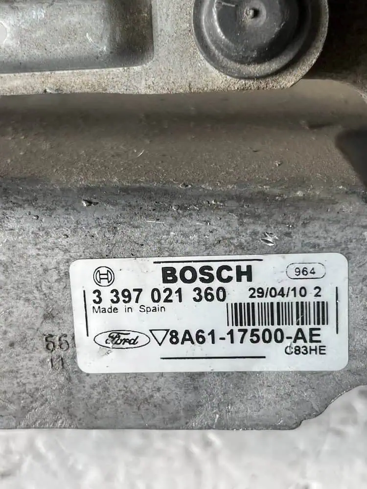 Motorino Tergicristallo Anteriore Ford Fiesta VI 1.6 TDCi (2008 >) – 3397021360