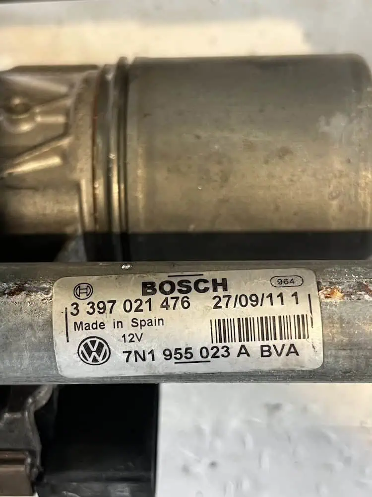 Motorino Tergicristallo Anteriore Volkswagen Sharan 2.0 Diesel (10-22) – 3397021476