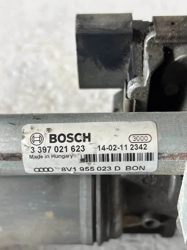 Motorino Tergicristallo Anteriore Audi A3 2.0 TDI (110kw) – 3397021623