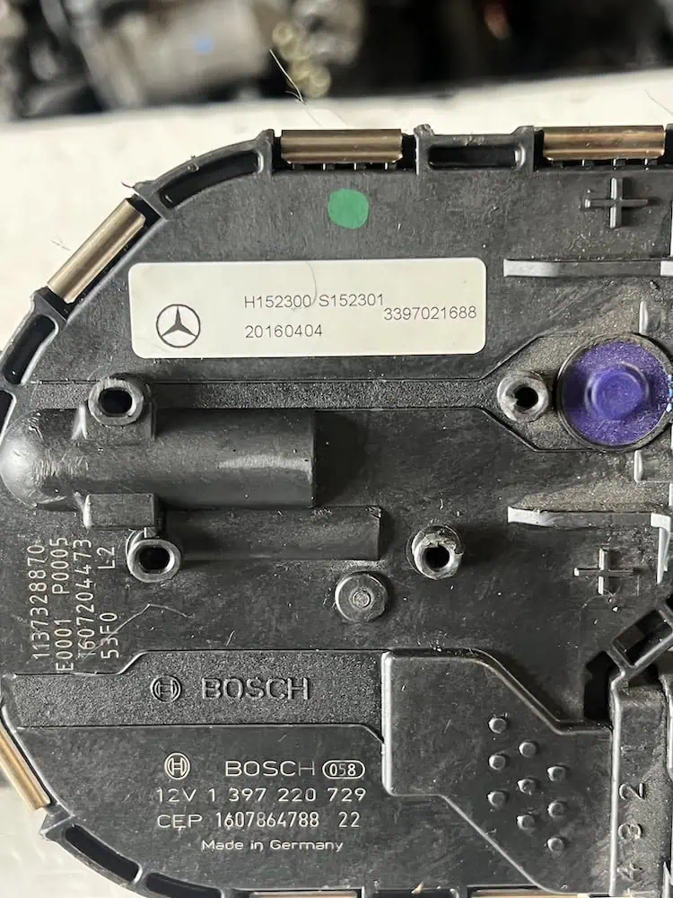 3397021688-3 Motorino Tergicristallo Anteriore Mercedes-Benz Classe C 200 BlueTEC (125kw) – 3397021688