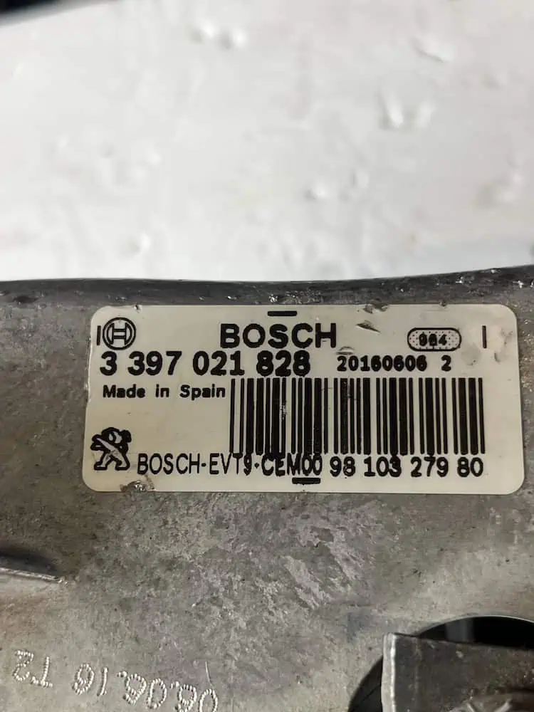 Motorino Tergicristallo Anteriore Peugeot 308 1.6 HDi (17-21) – 3397021828