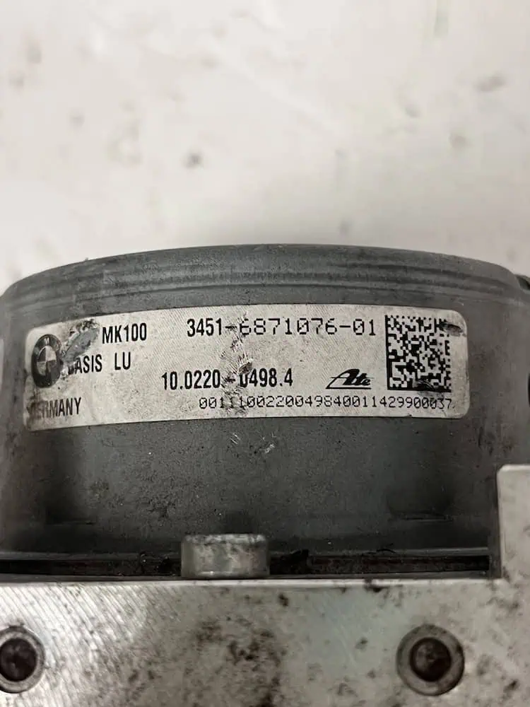 Centralina Pompa ABS Mini Cooper D (F56) (2013 >) – 3451687107601