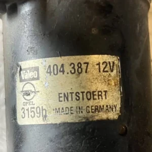 Motorino Tergicristallo Anteriore Opel Astra G 1.6 16V (98-09) – 404387