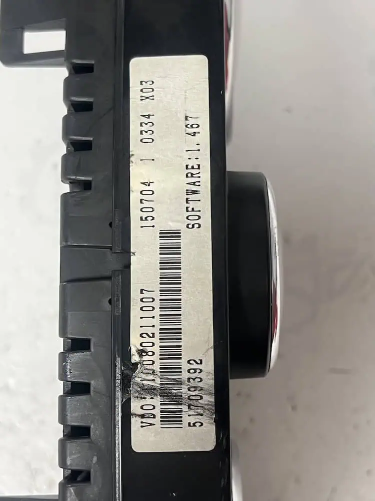 Quadro Strumenti Lancia Ypsilon 1.2 Benzina (03-11) – 51709392